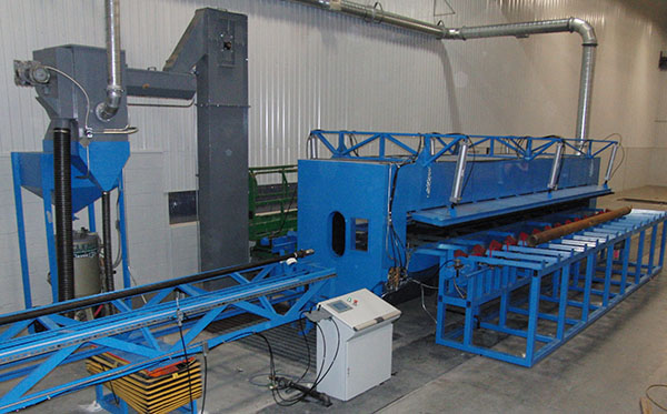 Automated Stator I.D. Blasting Unit