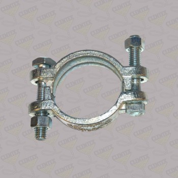 Hose Clamp, Double Bolt 1-1/2"