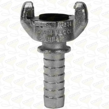 Crowfoot connection, 2 prong x 1" hose end X crowsfoot, 2 prong, Air King