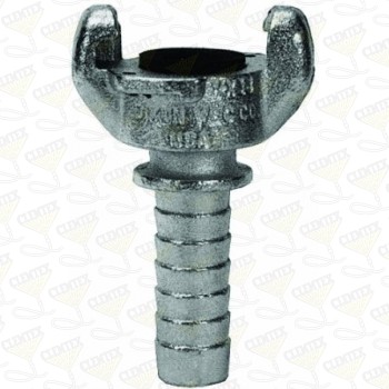 Crowfoot connection, 2 prong x 3/4" hose end X crowsfoot, 2 prong, Air King