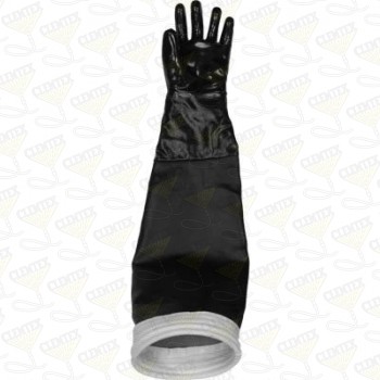 Cabinet glove, 7" dia x 30" long, left
