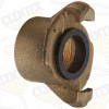 Coupling, CF, brass, for 1-1/4
