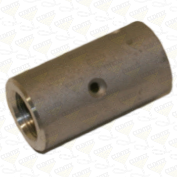 Nozzle holder, CHE-4, aluminum, for 2-3/8" OD hose, 1-1/4" threaded