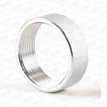 Knurled lock nut