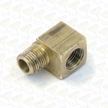 Elbow, 1/8" brass street