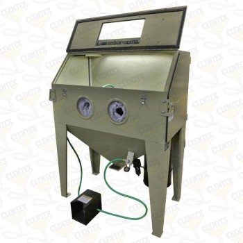 Blast Cabinet, Shop-Mate 2648, filter bag dust collector