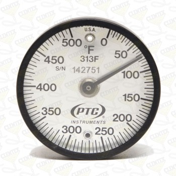 Thermometer, magnetic, 0-500°F