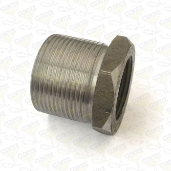 Hex bushing, 1-1/4" NPS x 1" NPT, pipe lance adaptor