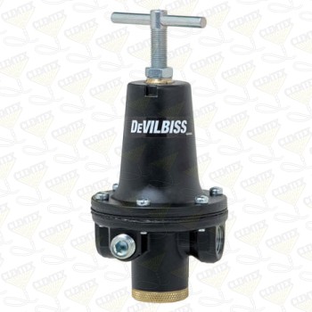 Airline Regulator, 3/8", 0-125 psi, 60 CFM, paint tank fluid pressure