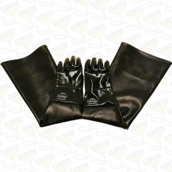 Cabinet glove, 6" dia x 24" long x 10" flat, pair