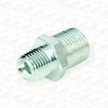 Nipple, 1/4 in npt x 3/8 in npt