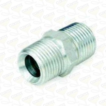 Nipple, 1/2 in npt x 1/2 in npt