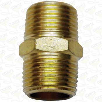 3/8" Brass Nipple