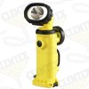 Flashlight, Intrinsically Safe Spot, Dual LED, Yellow, Swivel Head, Hook, NiCD, With Charger and AC & DC Cords
