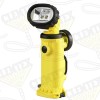 Flashlight, Intrinsically Safe Flood, Dual LED, Yellow, Swivel Head, Hook, NiCD, With Charger and AC & DC Cords